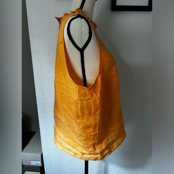 J.Crew Fleur top in linen - Picture 5 of 8